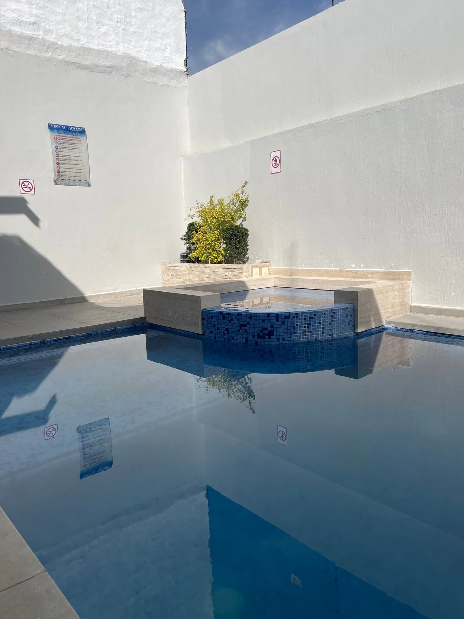 Alberca Climatizada de Día - Terraza La Opulenza